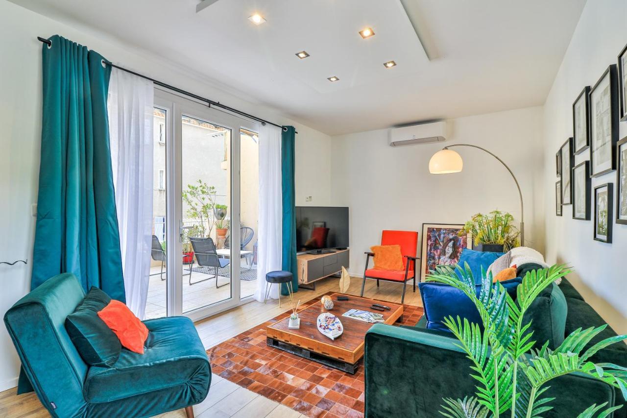Canopee - Toulon Mourillon - 800M Des Plages Et Place De Parking Prive Luaran gambar